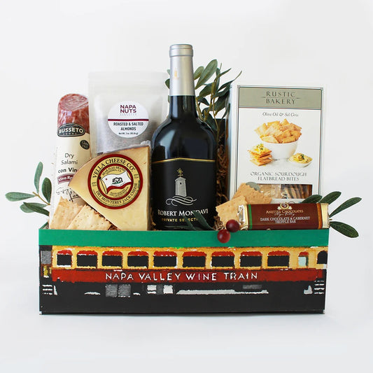 Wine Train, Napa Valley Gift Box, and a Gift for the Dog