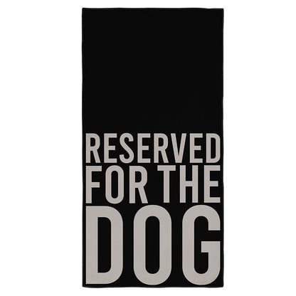 reserved for the dog towel included in this gift