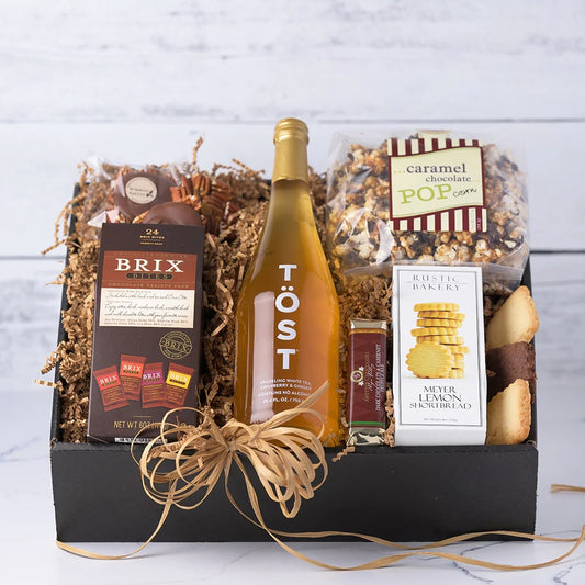 Desserts & Töst Gift Basket from Napa Valley, and a Gift for the Dog