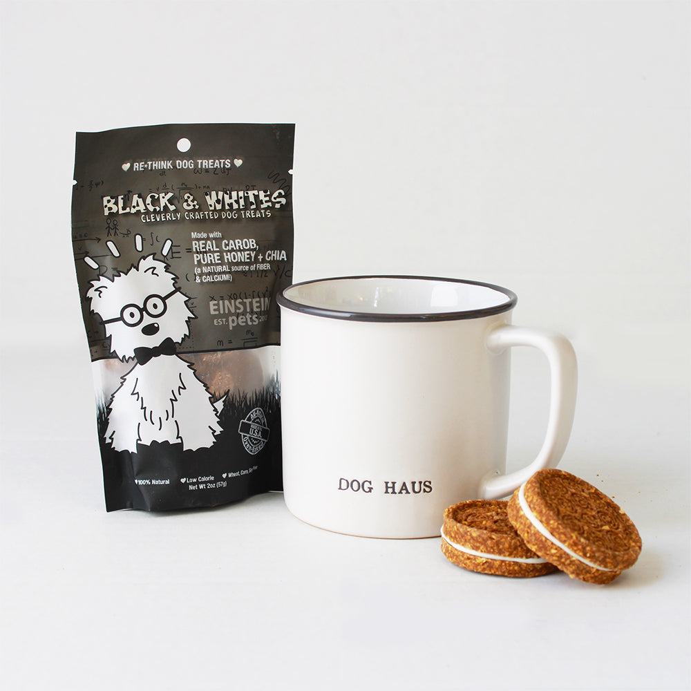 Dog Haus Mug and Dog Treats Little Buddies Gift