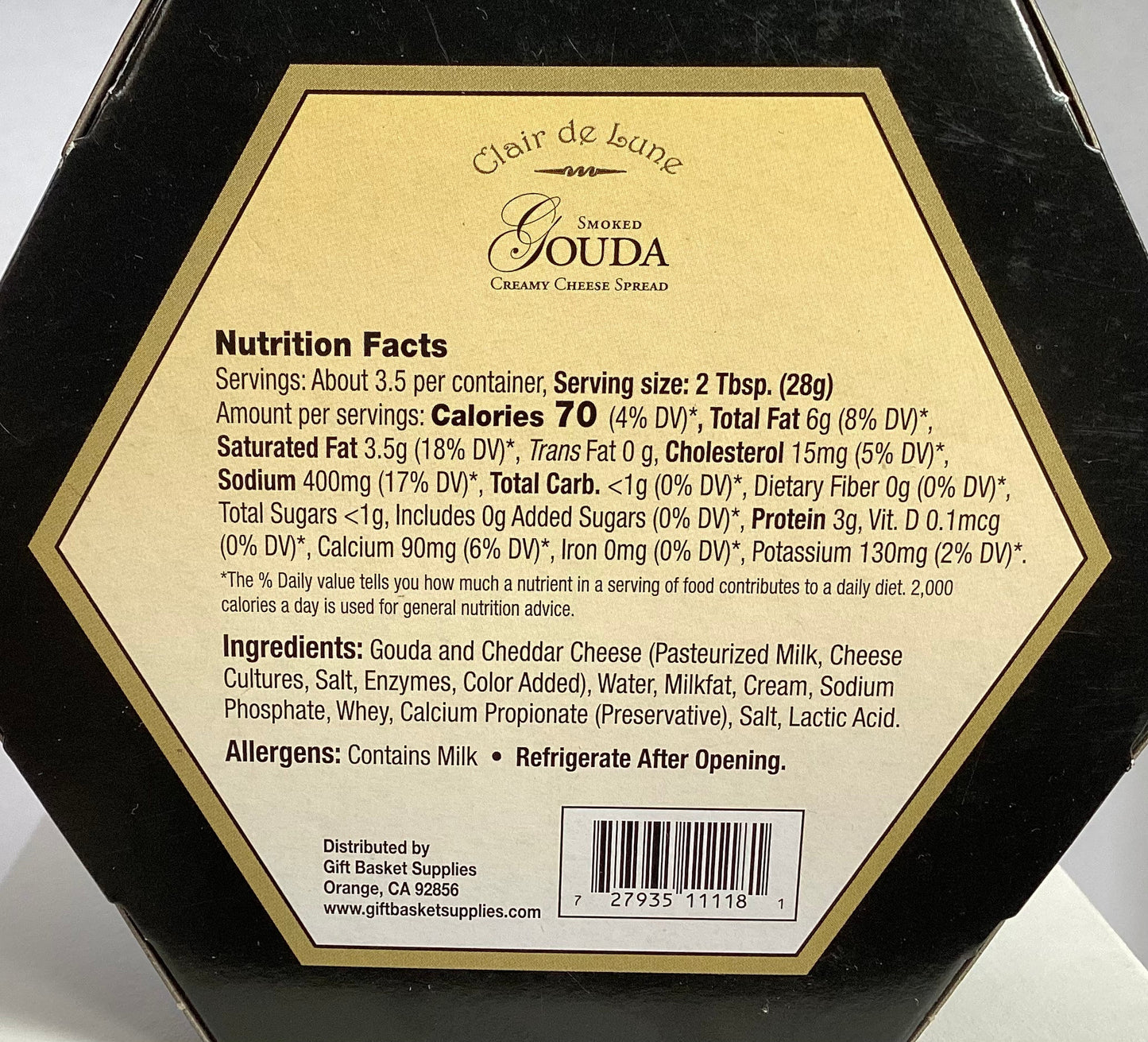 Smoked Gouda Cheese Spread Box