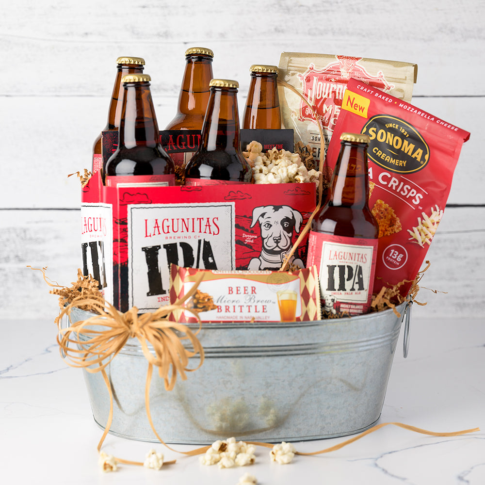 Lagunitas Craft Brews Gift Basket for Everyday Occasions