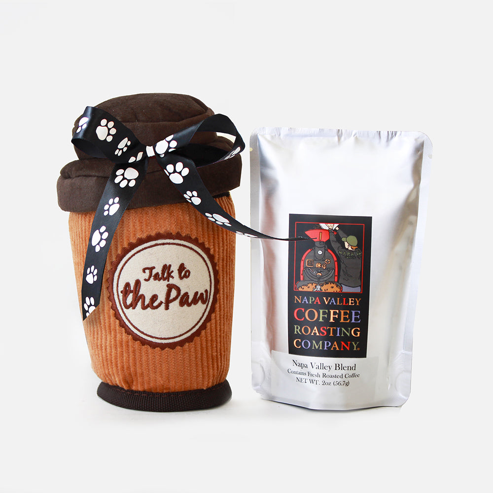 Coffee Duo: Pawfee & Coffee Little Buddies Dog and Owner Gift