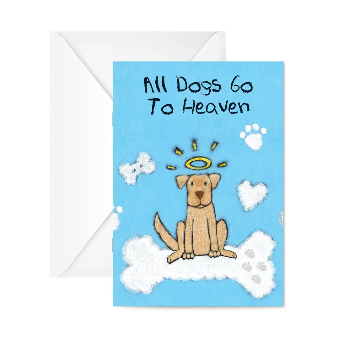 "All Dogs Go to Heaven" Booklet Pet Loss Sympathy Gift