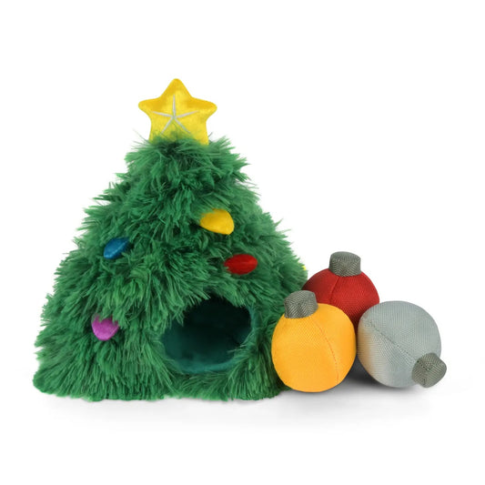 Douglas Fur Christmas Tree Dog Toy