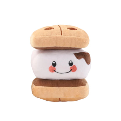 S'mores Plush Dog Toy