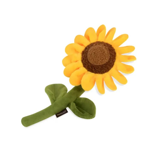Sunflower Plush Dog Toy