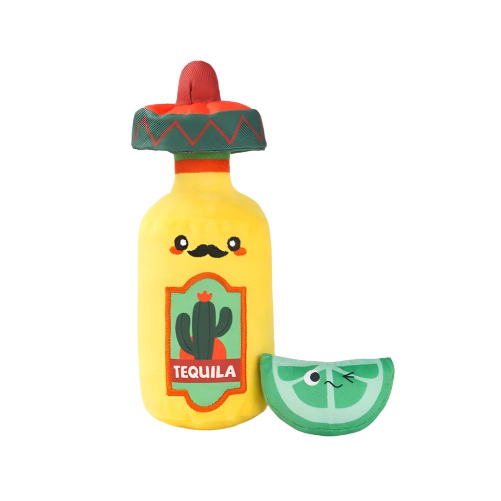 Tequila Dog Plush Toy with Hidden Lime Toy!